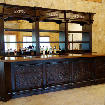 Custom Built Saloon Bars  For The Home