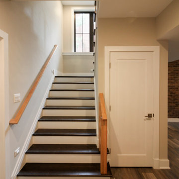 Project #69 | Contemporary Staircase with Horizontal Metal Rods