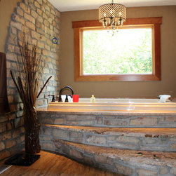 QuarryCut Stone - 50%Brown 25%Split Field 25%Dark - Ledge - Siding And Stone Veneer