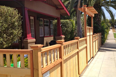 Inspiration for a timeless exterior home remodel in San Diego