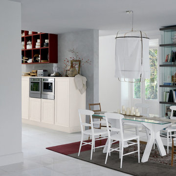 Elegante Traditional Contemporary Kitchen