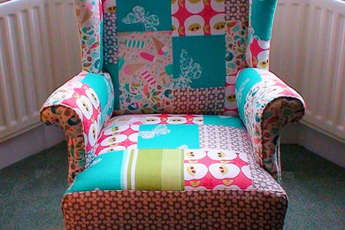 Hippie Chic Vintage Parker Knoll Wingback