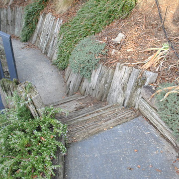 Vicki's Railway Sleeper Garden Landscape