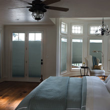 Room darkening windo treatments