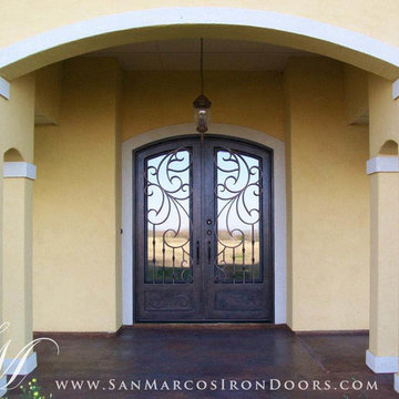 Eyebrow Top Double Door