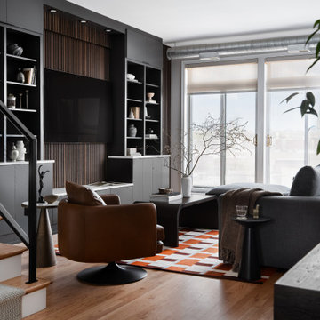Lincoln Home Reimagined: Modern Moody & Industrial