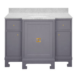 Worlds Away - Worlds Away Alice Bath Vanity - Bathroom Vanities And Sink Consoles