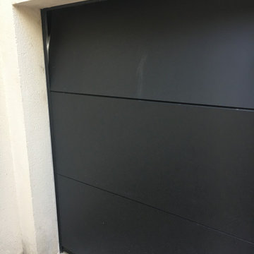 Porte de garage sectionnelle aluminium