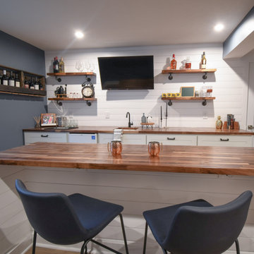 Game Day-Ready Basement for Family and Fun