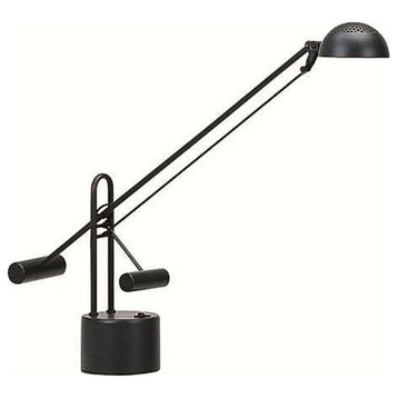 Lite Source Halotech - One Light Desk Lamp, Black