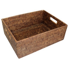 Loma Rattan Shelf & Organizing Basket