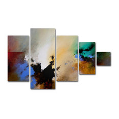 'Clouds Connected II' Multi-Panel Canvas Art Set by Cody Hooper