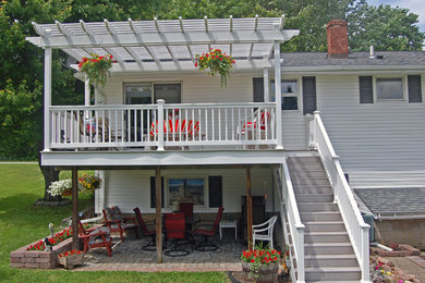 12x16 Free-Standing White Tuscany Pergola- New Castle, PA