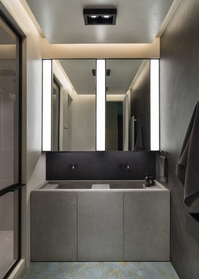 Современный Ванная комната by KRAUZEarchitects