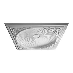 Inviting Home Inc. - Houston Square Ceiling Dome - Ceiling Medallions
