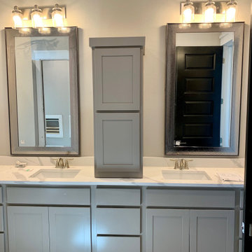 Master bath vanities
