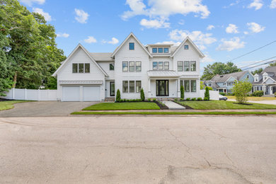 Inspiration for an exterior home remodel in Boston