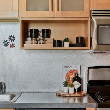 Occupied Home Staging - Minneapolis Industrial-style Condo