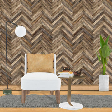 Herringbone Shiplap Chevron wallpaper