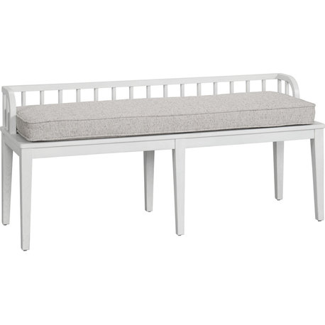 Finn Dining Bench, Picket Fence