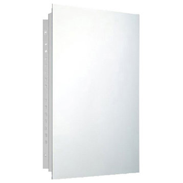 Residential Series Medicine Cabinet, 16"x22", Polished Edge, Recessed