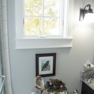 Craftsman Farmhouse Guest Bath