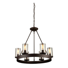 Menlo Park 6-Light Oil Rubbed Bronze Chandelier