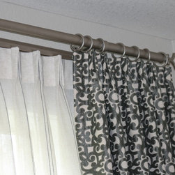 Stapleton Transitional House - Drapery Fabric