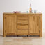 Romsey Natural Solid Oak Large Sideboard Storage Unit Console