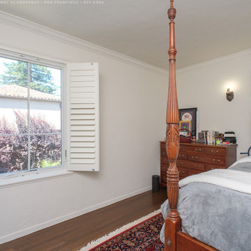 Nice Bedroom with New Casement Window - Renewal by Andersen San Francisco Bay Ar
