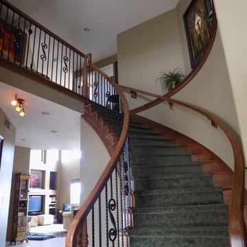 Walnut Stair Case