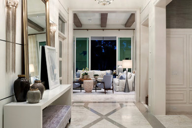 Foyer - foyer idea in Miami