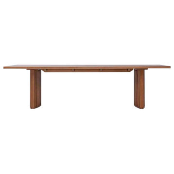 Zither 142" Dining Table, Ginger