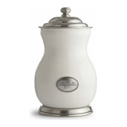 Arte Italica Tuscan Biscotti Canister - Kitchen Canisters And Jars