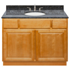 40 Grand Cheswick Single Sink Vanity Transitional Bathroom Vanities And Sink Consoles By Bentley Marketing Houzz