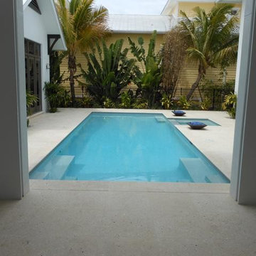 Atlantic Shell Stone (mexican shell stone coquina) Install Pics By Coral Classic