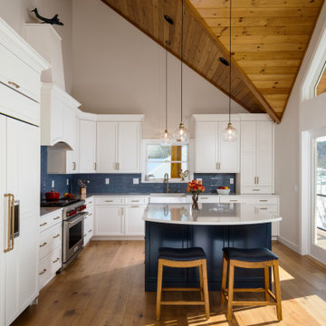 Bright & Airy Lake George Kitchen