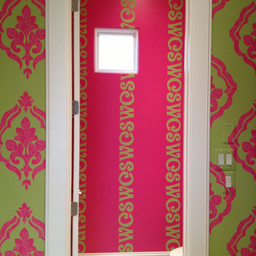 Powder and Master Bathrooms