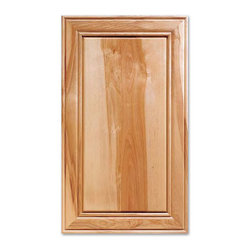 Sheffield R-3 Edge Cabinet Door from CabinetNow.com shown in Natural Birch - Kitchen Cabinetry