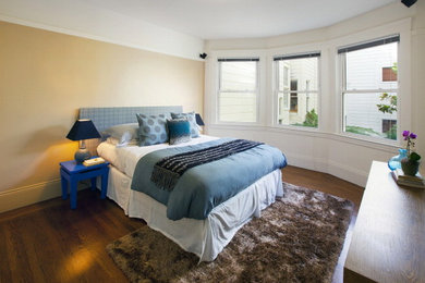 Bedroom - traditional bedroom idea in San Francisco