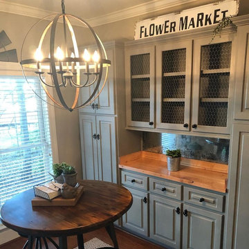 Built In Hutch Kitchen After