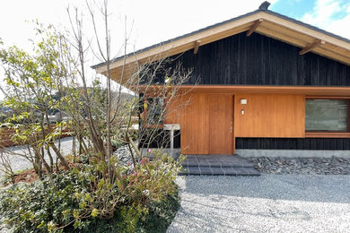 福岡にある和モダンなおしゃれな住まいの写真