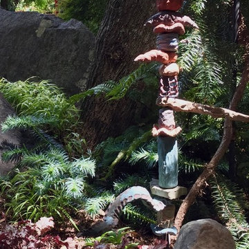 Ceramic totem
