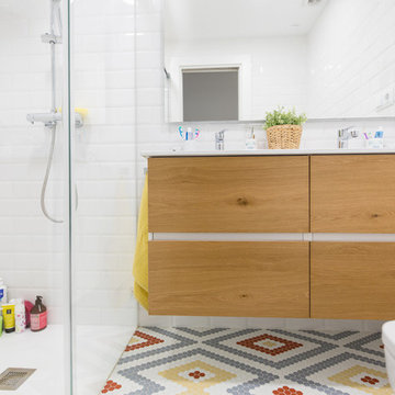 Geometría y color en el BAÑO