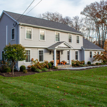 James Hardie Pearl Gray Siding in Danbury, CT