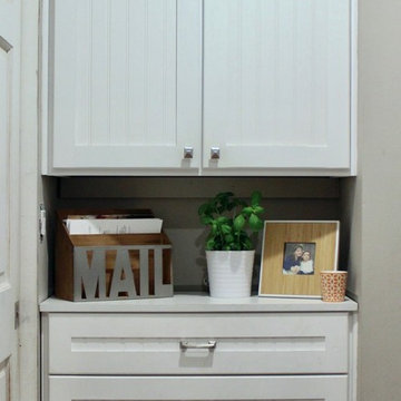 mudroom entry from garage