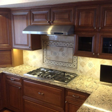 Kitchen Remodel Done in Natural Cherry