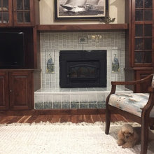 Fireplace mantle