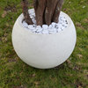 Halley Round Lightweight Concrete Planter