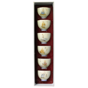 Container Spoon 6 Pcs Bamboo Tea Sets Classic Kungfu Tea Accessories Saucer